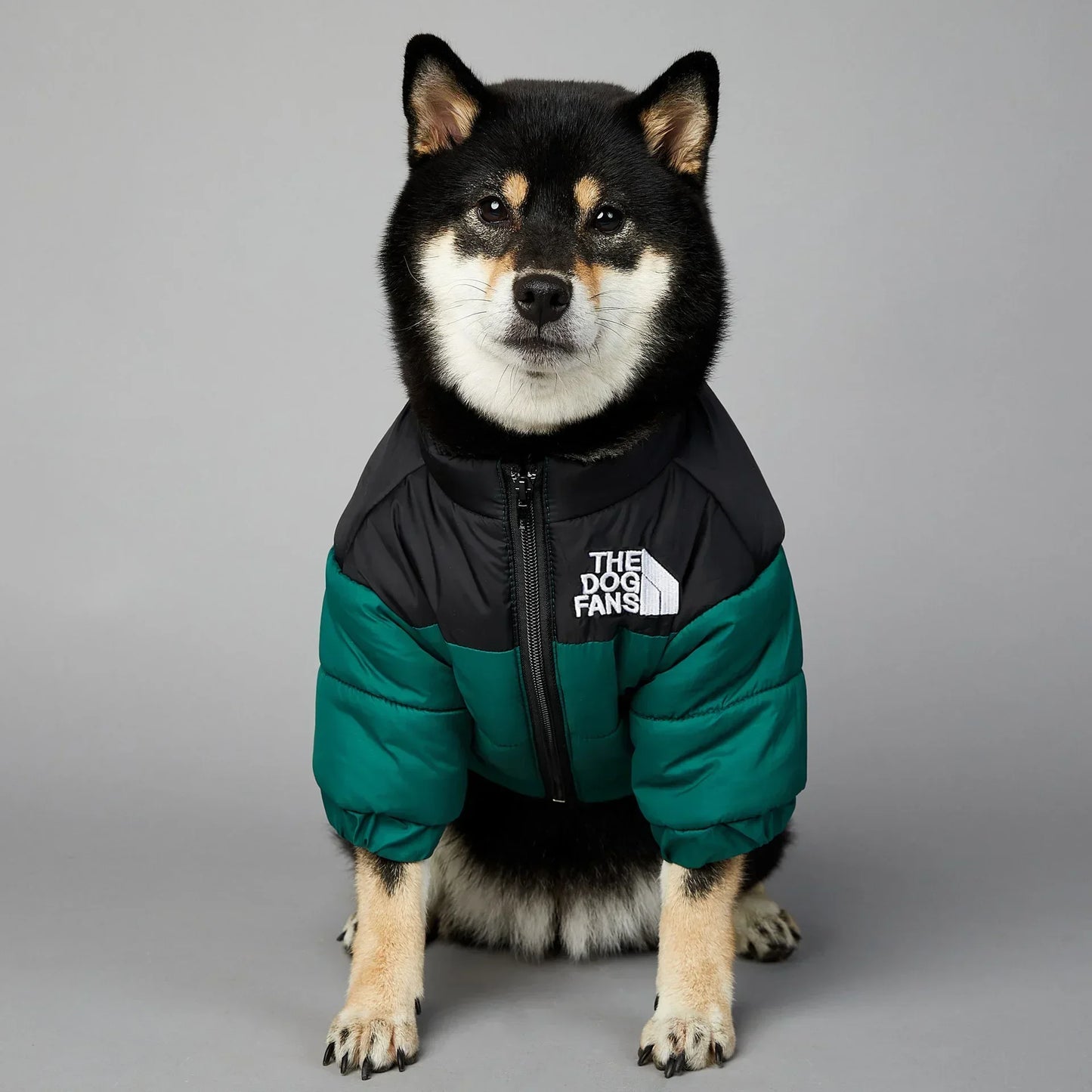 The Dog Fans Winter Dog Down Jacket – Warm Thick Vest Coat for Small and Medium Dogs